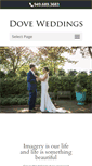 Mobile Screenshot of dove-weddings.com